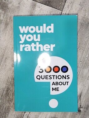 Would You Rather Game Book - Teal Cover